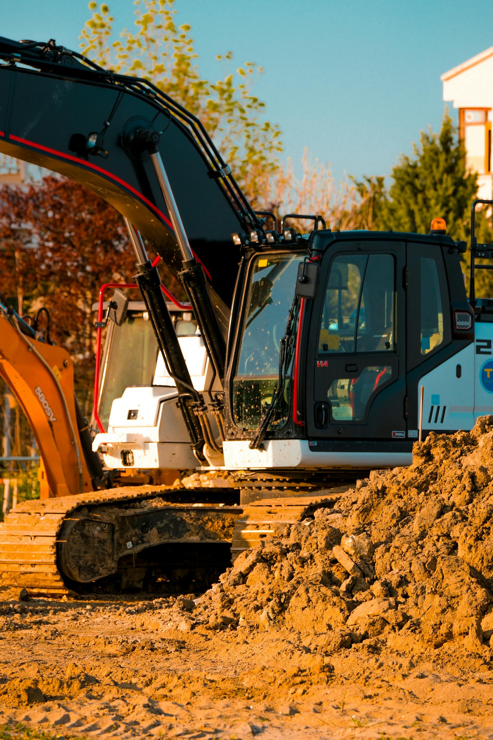 Heavy equipment safety training with supervised machine operation.